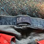 Gap Blue Jean Shorts Distressed Raw Hem Ripped SZ 28 Y2K Straight Leg Denim 5” Photo 12