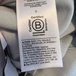 Athleta Pale Blue Stretchy Jersey Wide Leg Pants Front Seam Zip Pockets Size 0 Photo 4