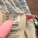 Anthropologie ANTHRO LINEN BLACK WHITE PRINT VISCOSE COMFY JOGGERS PANTS 2 Photo 8