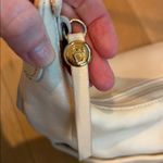 Etienne Aigner Vtg Purse Cream Leather Hobo Handbag Photo 3