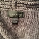 Worthington || Grey cowl neck textured sweater Photo 3