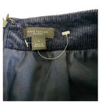 Ann Taylor Factory 4 navy corduroy mini skirt Photo 5
