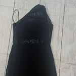 EXPRESS  one shoulder black dress Photo 2