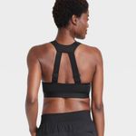 All In Motion  High Support Zip Front Sports Bra Black Photo 3