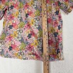 J.Crew  x Liberty Smocked Puff-Sleeve Top in Mauvey Floral large Photo 3