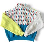 Aviator Nation Palm Tree Tropical Bolt Quarter Zip Sweatshirt NWT RARE Photo 5