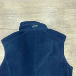 Vineyard Vines  Women's blue fleece zip front vest small Photo 5