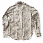 Kate Hill Vintage Silk Paisley Button Up Shirt, Women's Size PM Photo 2