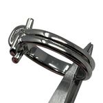 Vitaly “Perimeter” Silver Stainless Steel Size 7 Ring Streetwear Barbed Wire Photo 5