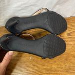 Kelly & Katie Black Heels Ankle Strap Stiletto Party Shoes Size 6.5 Photo 3