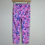 Lilly Pulitzer Weekender Luxletic Leggings Crop Flamingoals Sz Small Photo 4