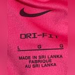 Nike High Waisted Bright Coral Dri-Fit Lined Athletic Shorts Size Large NWT Photo 2