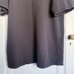 ZARA  • Oversized Shift Dress grey sweatshirt terry knit boxy cozy tent Photo 7
