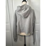 Wildfox NWT  Cropped Hoodie Merit Badges‎ Harley Pullover Raw Hem Comfy Size XL Photo 4
