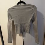 Aritzia  Babaton Sculpt Knit Empire Long Sleeve in grey Photo 5