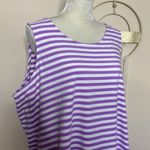 Bob Mackie  • wearable art striped tank top Photo 30