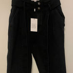 Something Navy  June Black Dark High Rise Jeans Photo 0