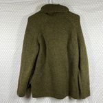 Madewell  Green Wool Blend Mercer Turtleneck Sweater Photo 4