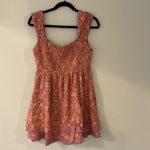Free People  Tabitha Mini Dress Petal Combo Photo 6