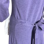 Kuhl Dress Women Medium Purple Salza Midi Organic Jersey Knit Minimal Feminine Photo 5