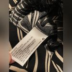 Xhilaration  Black & Cream Vertical Striped Jumpsuit With Ruffle Sleeves - XS Photo 10