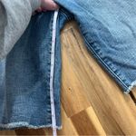 Kut From The Kloth  Denim Bermuda Shorts Raw Hem Size 8 Photo 3