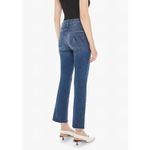 NEW MOTHER Hustler Patch Pockets ankle fray in out for the evening sz 31 Blue Photo 1