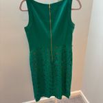 T Tahari Green Eyelet Lace Sheath Dress without Belt Photo 6