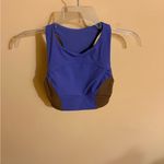 Lululemon  Hike to Swim Top/ Sports Bra Top in Purple & Brown Photo 3
