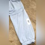 Aerie  Fleece Of Mind Women’s Large Sunset‎ Blue Cropped Polo Sweatshirt Photo 13