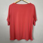 Susan Graver Top Women Large Liquid Knit Minimalist Casual Contemporary Office Photo 2