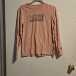 Vans  Blush Pink Graphic Long Sleeve Photo 1