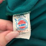 Vintage TOM BEZDUDA for Barad&Co, Saks Fifth Ave velvet home dress, green, S Green Size undefined Photo 12