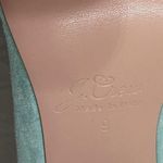 J.Crew  Suede Bell Pumps Shoes Jewel Embellishments Aqua SZ 9 $298 Made in Italy Photo 9