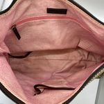 Dooney & Bourke Dooney‎ & Bourke Signature Canvas Hobo Bag Brown Leather Trim Handbag Photo 10