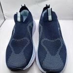 Avia ARCH SUPPORT ELASTIC GORING BLUE PULL ON LIGHT SNEAKERS SHOES Size 7.5W Photo 1