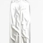 Abercrombie & Fitch Curve Love Vegan Leather 90s Relaxed Pant Photo 1
