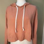 Forever 21  Waffle Knit Cropped Hoodie - small Photo 1