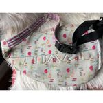 KAVU Sling Bag Cream with Pink Campers Photo 4