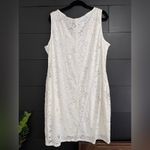 TIANA B. Ivory Lace Sleeveless MIDI Dress Wedding Prom Women’s XXL NWT Size 2X Photo 4