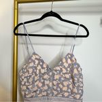 Elliatt Tingle Lace Overlay Midi Dress in Lavender Purple Photo 4