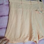 Urban Outfitters  KIMCHI BLUE ORANGE SHERBET FLOWY BOHO HIGH RISE SHORTS 2 Photo 6