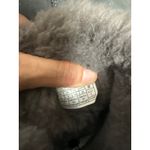 UGG  Gray Sheepskin Suede Mini Bailey Bow Boot II Winter Slip On Ankle Boots 9 Photo 7