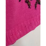Lauren Moshi  Helena Rasta Lion Sweater Pink Small Photo 5