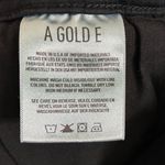 AGOLDE  jeans Black Skinny Distressed Denim Ragged Ankle Torn Knee Size 31 Grunge Photo 4