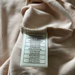 BB Dakota / Steve Madden Tan Ribbed Ruffle Sleeve Crop Top Size Small Photo 7