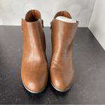 Style & Co  Women’s Masrinaa Ankle Booties Cognac Smooth Sz 9 Photo 1