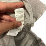 Lucky Brand  Floral Embroidered Sweatshirt
Top Gray Long Sleeve Distressed small Photo 6