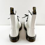 Dr. Martens  1460 Combat High Top Leather Eye Lace Up Boots White 8 Photo 5