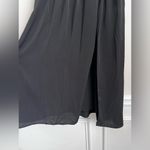 Abercrombie & Fitch  dress midi lined front slit adjustable strap flowy skirt Photo 6